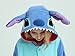 Es Unico Stitch Onesie Costume for Adults & Teens. Mens & Womens Halloween Kigurumi,S