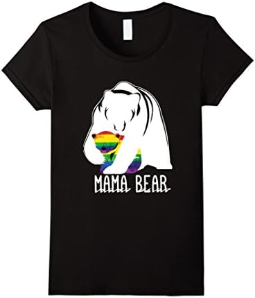 Women's Mama Bear T Shirt Medium Black