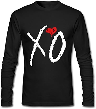 STAYUR Men's Official Issue Xo The Weeknd Ovoxo Long Sleeve T-shirt