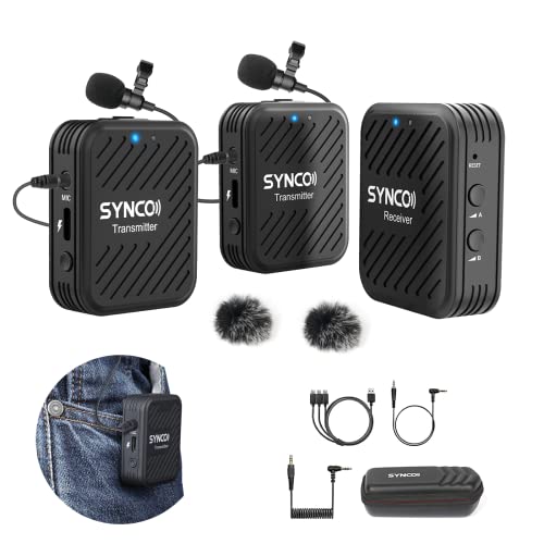 Wireless Lavalier Microphone G1(A2), Synco Professional Video