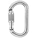 Petzl OK Screw-Lock Carabiner M33SL with Free 5 Yards of 1
