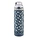 Contigo Autospout Straw Ashland Glass Water Bottle, 20 Oz, Stormy Weather