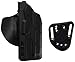 Safariland 7378 7TS ALS Concealment Holster, Flex-Paddle & Belt Loop Combo, Glock 17, 22, 31 w/ITI M3 Light, SafariSeven Plain Black, Left Hand