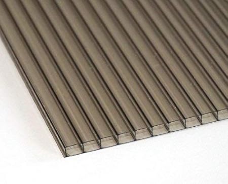 Stegplatte 6mm Bronze für Terrasse | Carport 725 mm x 1325 mm -> Wunschmaße auf Anfrage