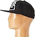DC Men's Ya Heard Hat, Black, Small/Medium