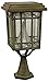 Gama Sonic GS-114FPW Prairie Lamp Outdoor Solar Light Fixture, Pole Pier & Wall Mount Kits, Brown