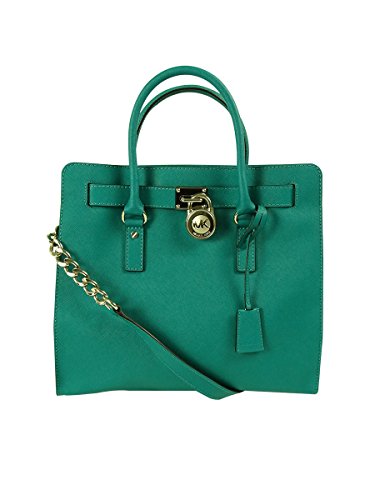 Michael Michael Kors Large Hamilton NS Tote in Aqua