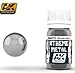 AK Interactive Xtreme Metal Aluminium Metallic Paint 30ml Bottle Model Kit Paint Car Plane