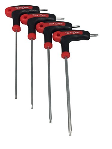 Höfftech 8045 Torx T Schraubendreher Satz Schraubenzieher T-Griff 10tlg., HT – Bild 5