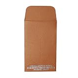 50 Brown Oil Wax Extract Coin Envelopes 2.25