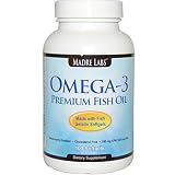 Madre Labs Omega-3 Premium Fish Oil Softgels 100 Ct. with EPA and DHA