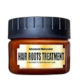Fewear Advanced Molecular Hair Roots Treatment, Hair Detoxifying Hair Mask Advanced Molecular Hair Roots Treatmen 60ML Recover Elasticity Hair (A)