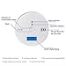 MIXSight Carbon Monoxide Detector CO Alarm Detector with LCD Digital Display Battery Operated, 4-Pack, Battery not Included