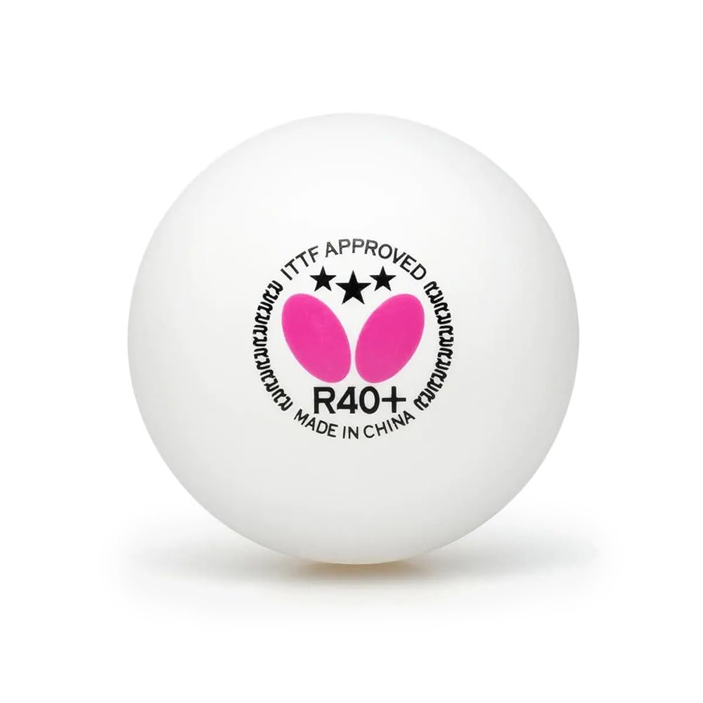 Butterfly R40+ 3* Table Tennis Ball- box of three
