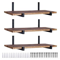 OVOV 6 Pack Heavy Duty Shelf Brackets Wall Mounted