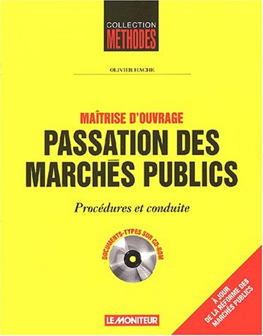 Passation des marchés publics