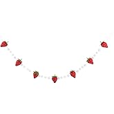 Gallerie II Strawberry Patch Garland Red