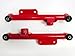 Control Arms Rear Upper and Lower Control Arm Full Kit (Red Color) for Ford Mustang Premium Quality