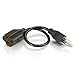 C2G 3FT Premium Universal Extension Cord - Power Extension Cord for TV, Computer, Monitor, Appliance & More (03114)