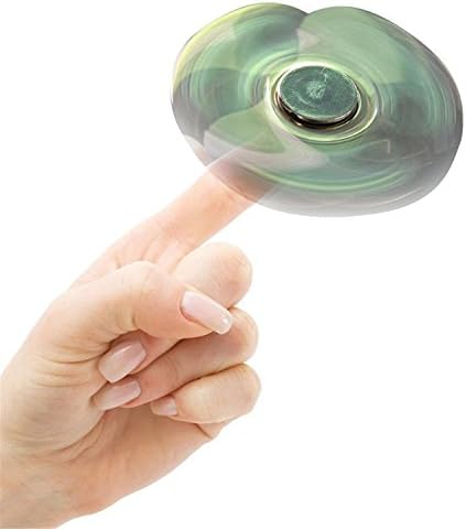 Otergaga Tri-Spinner Fidget Toy EDC Fidget Spinners Hand Spinners Anxiety Relief Toys Ceramic Bearing B - golden Gift