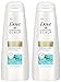 Dove Dermacare Scalp - Anti-Dandruff 2 in 1 Shampoo + Conditioner - Pure Daily Care - Net Wt. 12 FL OZ (355 mL) Per Bottle - Pack of 2 Bottles
