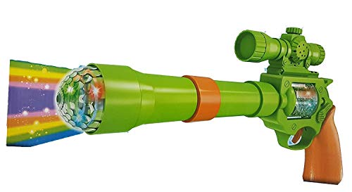 XUNDA Strike Projection 3D Light & Music Gun Toys for Kids Boys & Girls Above 3 Years (Assorted Colors) Toy Review India (Iknoor World )