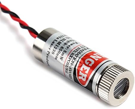 650nm 5mW Red Laser Line Module Focus Adjustable.