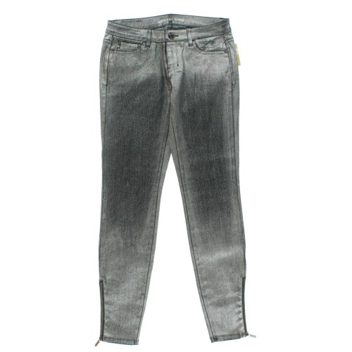 michael kors jeans silver
