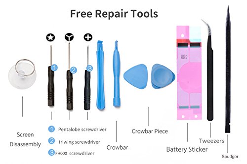 oGoDeal Battery Replacement Compatible for iPhone 8 Plus Battery Repair Kit 2691mAh A1864, A1897, A1898