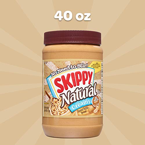 5 Skippy+Natural+Creamy+Peanut+Butter