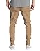 Italy Morn Men Chino Cargo Jogger Pants Casual Sweatpants Twill Khakis Slim fit S Khaki