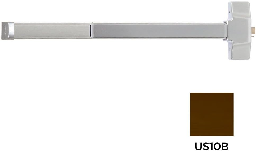 Dexter Commercial Hardware ED1000-R-F-EO-3-10B Grade1 Exit Only R,F Series Rim fire exit Hardware, 10B, Oil Rubbed Dark Bronze