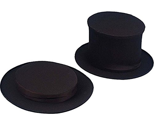 Collapsible Top Black Hat Extra Large - Forum Novelties Inc - Children's Collapsible