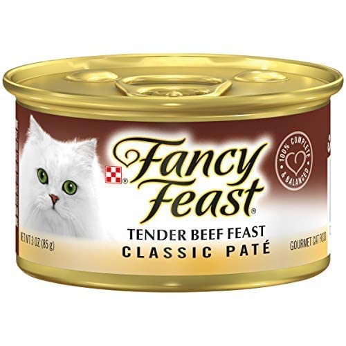 FANCY FEAST CLASSIC TENDER BEEF FEAST CANNED CAT FOOD 24-3OZ CANS