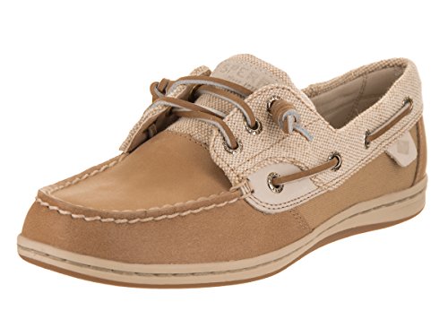 women's songfish linen boat shoe