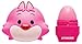 Lip Smacker Disney Tsum Tsum Lip Balm, Minnie/Marie/Cheshire Cat/Tinker Bell, Set of 4 Flavored Lip Balms