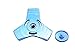 HSPINNER 360 Degree Rotation Metal Triangle Hand Spinner Ultra Durable EDC Fidget Toy