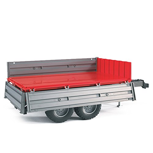 Bruder Tipping Trailer With Grey Sides
