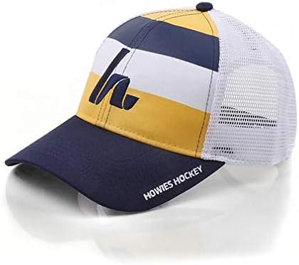 Howies Hockey Tape Post-Game Lid Adjustable Mesh Hat Yellow