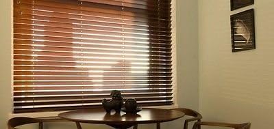 NEW 1" WOODTONE VINYL MINI BLIND (36" x 64")