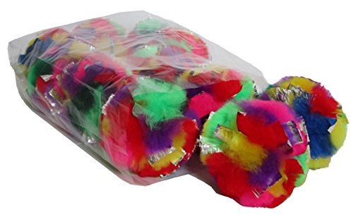 Cancor Innovations Jumbo Crinkle Ball Cat Toy (12 Pack), 3.5