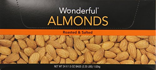 Wonderful Almond Roasted and Salted, 24 Count - Thumbnail 3