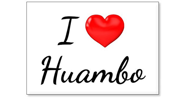 Mundus Souvenirs - Amo Huambo, Imán para Nevera (diseño 3 ...