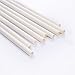 White Paper Straws,300 Pack 100% Biodegradable,7 3/4 inches Top Quality Drinking Straws (White)