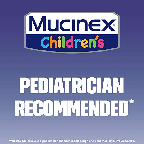 Mucinex Children's Cold, Cough and Sore Throat Liquid Medicine, Mixed
