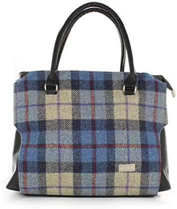 Women's Handbag - Emily Style - Wool Tweed and PU Leather Made in Ireland