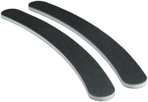 Premium Black 100/180 Banana Washable Nail File 50 Pack
