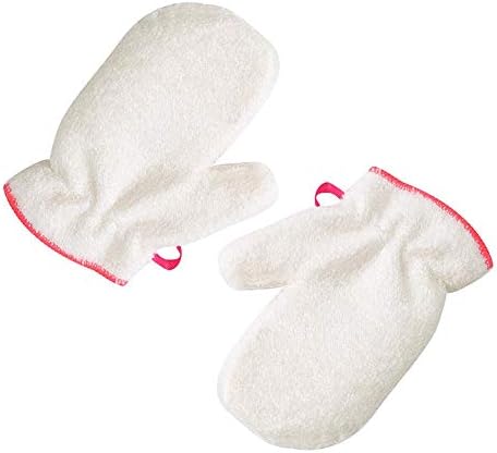 4 Pcs Cleaning Gloves Bamboo Fiber Dishwashing Dish Cloth Gloves for Kitchen Cleaning,Thick, Heat Resistant, Waterproof