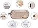 BUZZLOCK Money Belts For Travel & Passport Holder w/ RFID Blocking For Women and Men