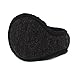 Flammi Men Women Foldable Ear Warmers Behind Head Earmuffs (Knit/Black Grey)